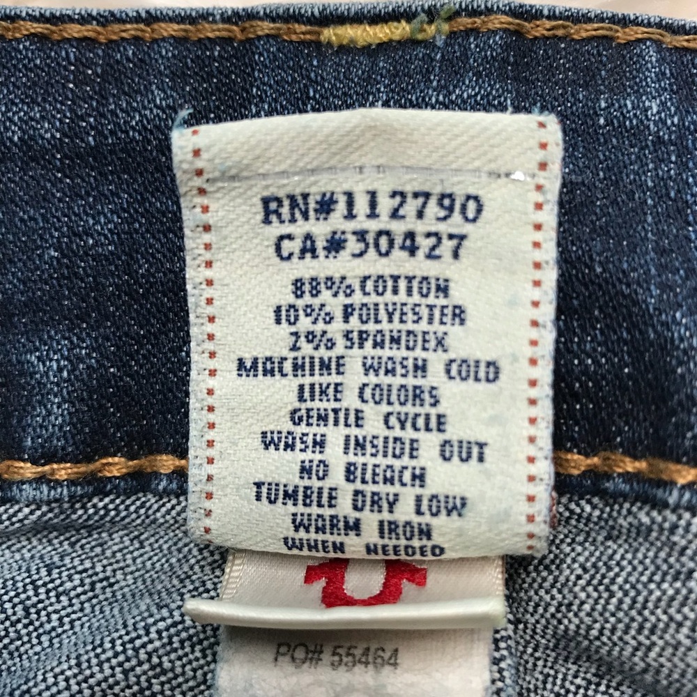 True Religion Dark Denim Jeans Size 29 - Picture 5 of 5